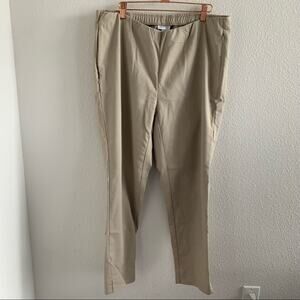 J. Jill Essential Cotton Stretch Pull On Pants 16